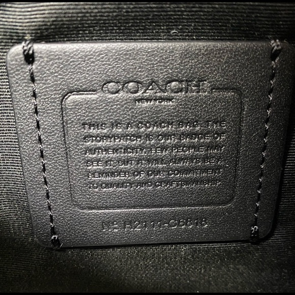 NWT💃Coach Jes Baguette With Buffalo Plaid Purse - Picture 12 of 13